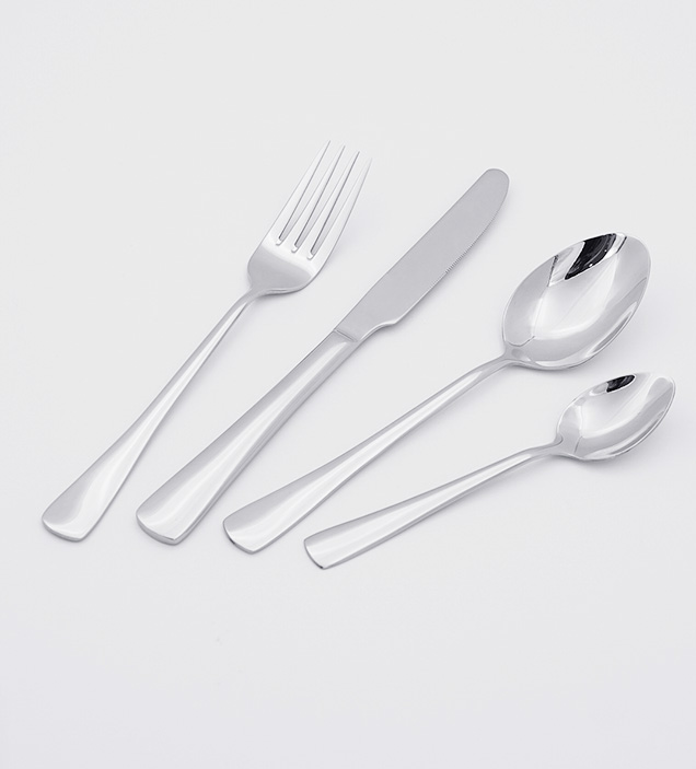 QZQ High Quality Stainless Steel Cutlery Flatware Set Silverware Wholesale for Restaurant Hotel