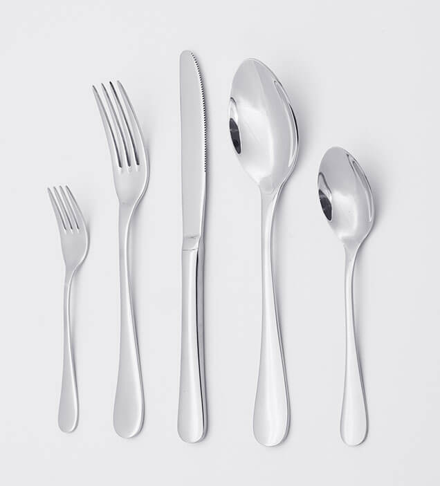 QZQ Classic Design Stainless Steel Cutlery Flatware Set Silverware Wholesale for Restaurant Hotel Amazon