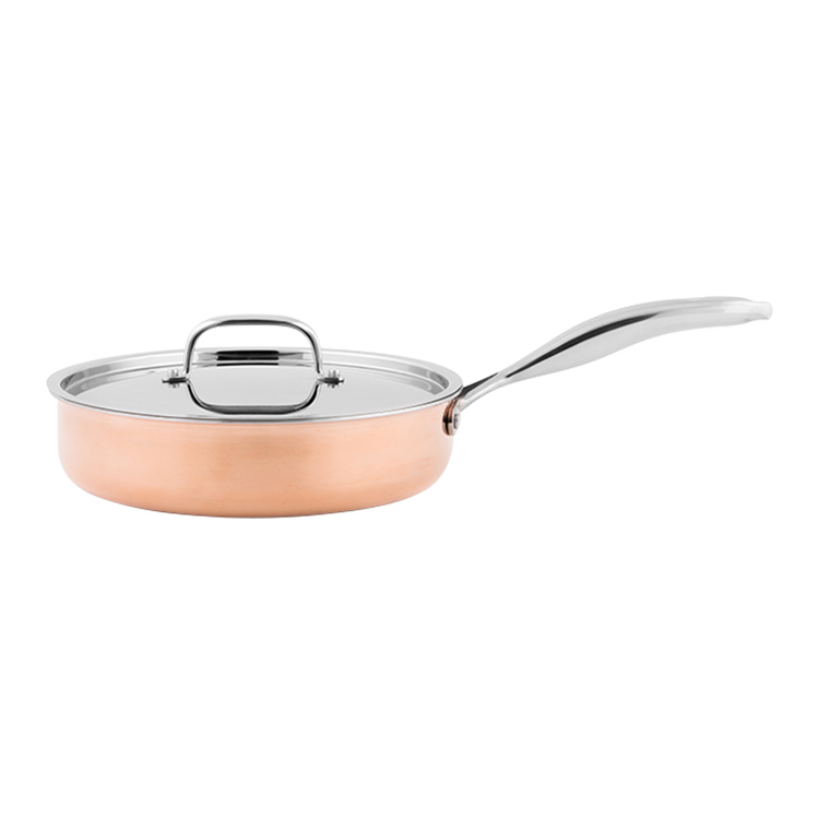 Cookware Set Non Stick Induction Cookware Copper Pots and Pans Set with Induction Bottom and Dishwasher and Oven Safe